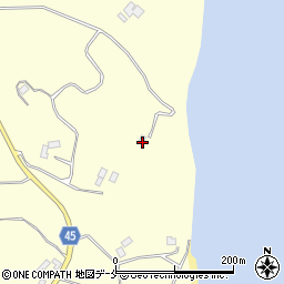 新潟県佐渡市沢根1443周辺の地図