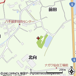 宮城県亘理郡山元町八手庭周辺の地図