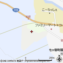 宮城県刈田郡七ヶ宿町西原周辺の地図