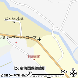 宮城県刈田郡七ヶ宿町諏訪原23周辺の地図