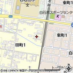 サンシティ田町周辺の地図