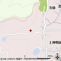 宮城県白石市大平森合山口周辺の地図