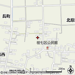 宮城県角田市佐倉（諏訪脇北）周辺の地図
