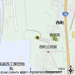 福澤熊野神社周辺の地図