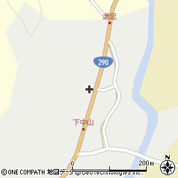 新潟県新発田市下中山17周辺の地図