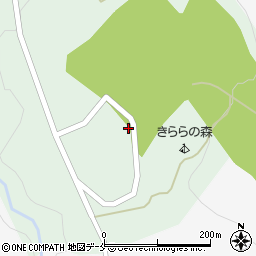七ケ宿スキー場周辺の地図