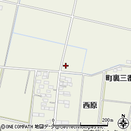 宮城県角田市佐倉周辺の地図