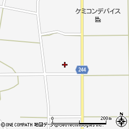 山形県東置賜郡川西町上小松2607周辺の地図