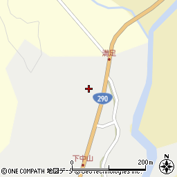 新潟県新発田市下中山109周辺の地図