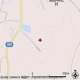 新潟県新発田市横岡周辺の地図