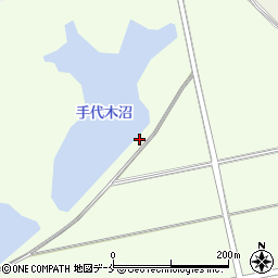 宮城県角田市高倉天王周辺の地図