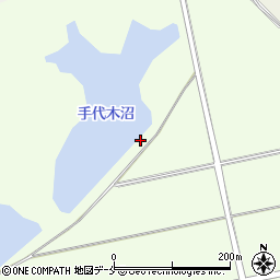 宮城県角田市高倉（天王）周辺の地図