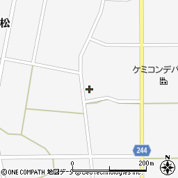 山形県東置賜郡川西町上小松2584周辺の地図