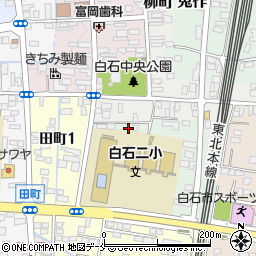 宮城県白石市白石沖38-10周辺の地図