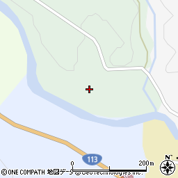 宮城県刈田郡七ヶ宿町小穴沢周辺の地図