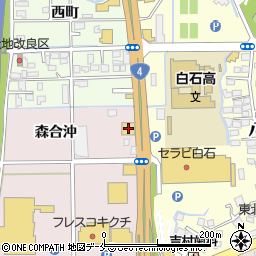 宮城トヨタ自動車ＭＴＧ白石周辺の地図