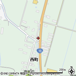 三條物産株式会社　米沢営業所周辺の地図