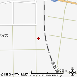 山形県東置賜郡川西町上小松2361周辺の地図