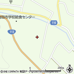 宮城県角田市高倉本町周辺の地図
