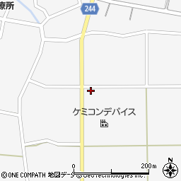 山形県東置賜郡川西町上小松2468周辺の地図