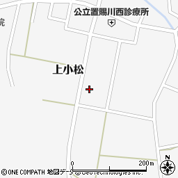 山形県東置賜郡川西町上小松3017周辺の地図