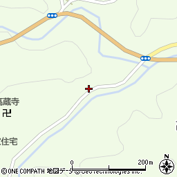 宮城県角田市高倉寺前周辺の地図