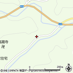 宮城県角田市高倉（寺前）周辺の地図