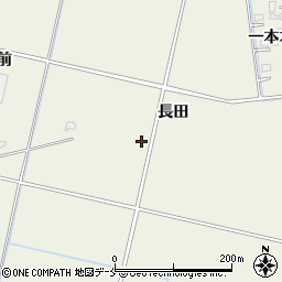 宮城県角田市佐倉（長田）周辺の地図