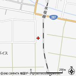 山形県東置賜郡川西町上小松2313周辺の地図