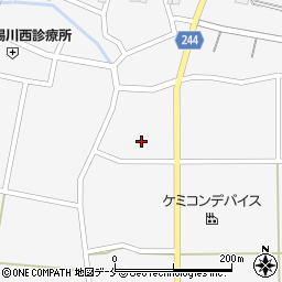 山形県東置賜郡川西町上小松2573周辺の地図