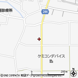 山形県東置賜郡川西町上小松2567周辺の地図