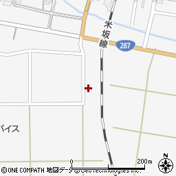 山形県東置賜郡川西町上小松2313-10周辺の地図