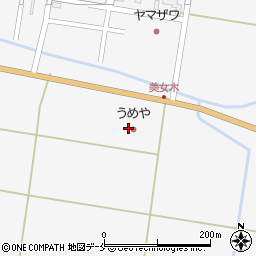 うさちゃんクリーニングうめや川西店周辺の地図
