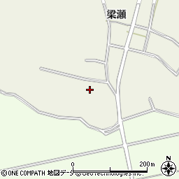 宮城県角田市岡（小長）周辺の地図