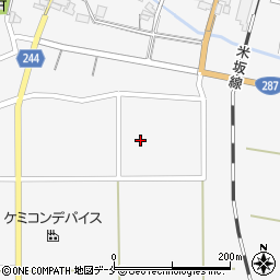 山形県東置賜郡川西町上小松2283周辺の地図