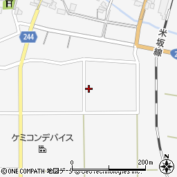 山形県東置賜郡川西町上小松2283-5周辺の地図