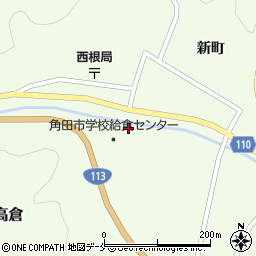 宮城県角田市高倉呉服屋周辺の地図