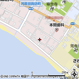 新潟県佐渡市河原田諏訪町186周辺の地図