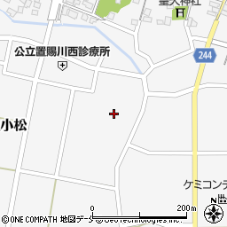 山形県東置賜郡川西町上小松2892周辺の地図