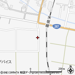 山形県東置賜郡川西町上小松2282周辺の地図