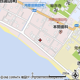 新潟県佐渡市河原田諏訪町208周辺の地図