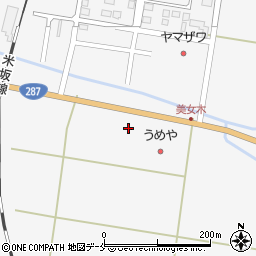 山形県東置賜郡川西町上小松2332周辺の地図