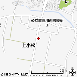 山形県東置賜郡川西町上小松3009-5周辺の地図