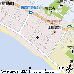 新潟県佐渡市河原田諏訪町178周辺の地図