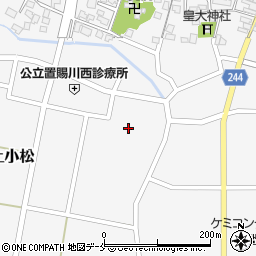 山形県東置賜郡川西町上小松2903周辺の地図