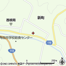 大河原高倉線周辺の地図