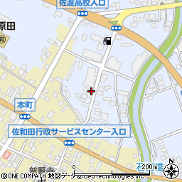 新潟県佐渡市中原692周辺の地図