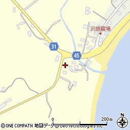 新潟県佐渡市沢根989周辺の地図