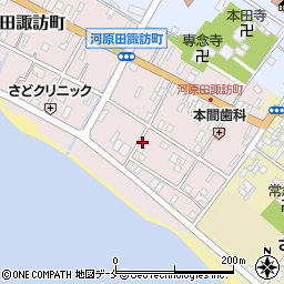 新潟県佐渡市河原田諏訪町174周辺の地図