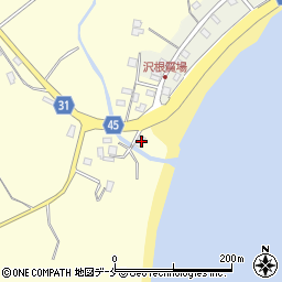 新潟県佐渡市沢根625周辺の地図